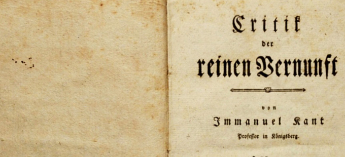 Titelbild: 300 Jahre Kant – Kritik als Methode