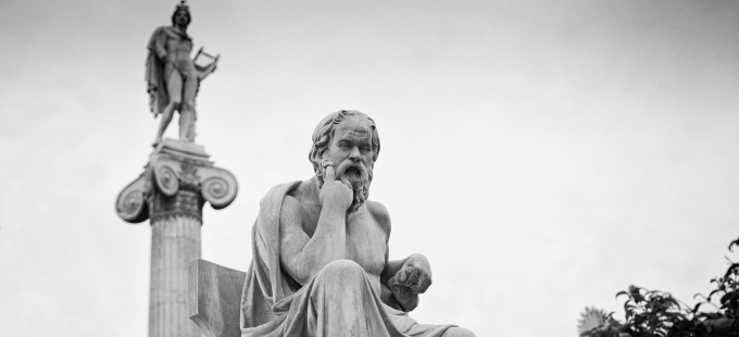 Titelbild: Sie ist Sokrates